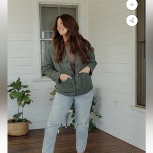 Santa rosa Neuflora jacket coat quilted size m/l nwt